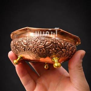 پیاله مسی سه پایه ثنا  