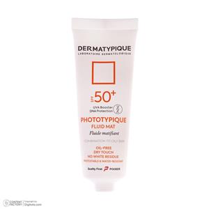 درماتیپیک فلویید ضد آفتاب پوست چرب SPF50 بی رنگ_Phototypique Fluid Mat SPF50