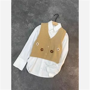 وست بافت خارجی جلیقه بافت ژیله