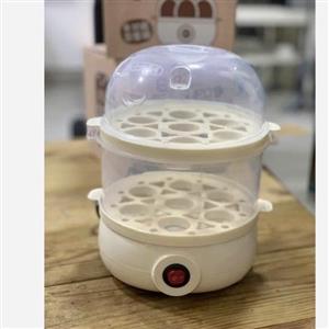 تخم مرغ پز برقی دوطبقه 14 تایی مدل EGG STEAMER ارسال رایگان 