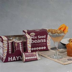 آجیل حبوبک رژیمی جعبه ۱۲ساشه ای هایوا