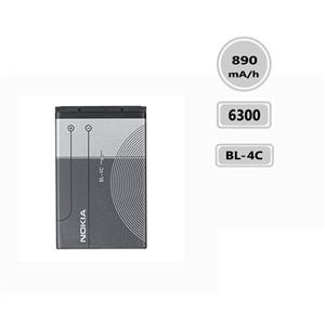 باتری Li-ion مدل NOKIA BL-4C 890mAh 3.7V 3.2Wh