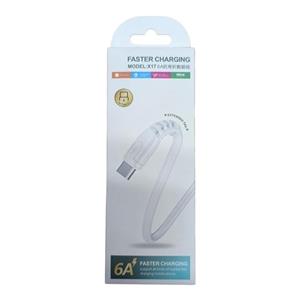 کابل  تایپ سی type-c ، مدل x17 سوپر فست 6 آمپر