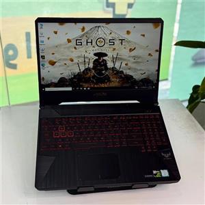 لپ تاپ ایسوس 15.6 اینچ مدل ASUS TUF FX86FE |This intel i7-8750H رم 16GB DDR4-2666MHz حافظه 512GB ssd m2 اپن باکس به همراه پک هدیه