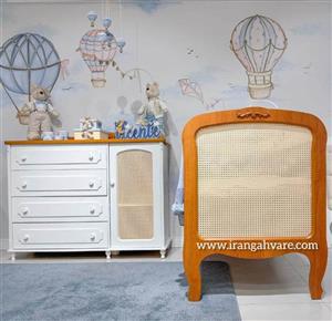 تخت کودک مدرن حصیرى