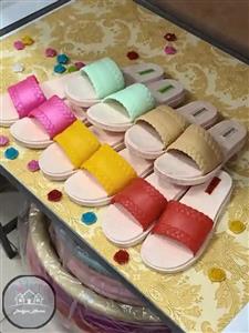 دمپایی زنانه آوش مدل حصیرباف