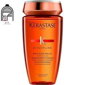شامپو ضد وز موهای خشک و فر کراستاس دیسیپلین ۲۵۰ میل | Kérastase Discipline Bain Oléo-Relax Shampoo 250ml