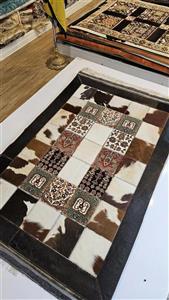 فرش ماشینی پوست تکه دوزی