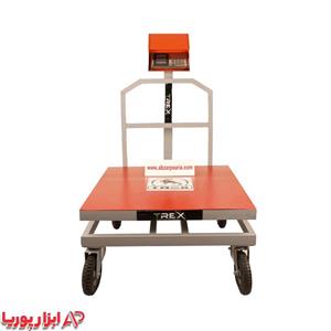 باسکول 800 کیلویی کمری بدنه تیرکس 90*90  چرخ صنعتی