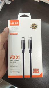 کابل Type-C به Type-C الدینیو LDNIO LC921C اورجینال