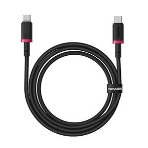 کابل شارژ 100W USCB-C باسئوس مدل P10377803U01-01 طول 1 متر