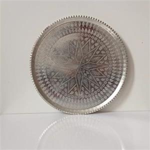 سینی گرد مسی نانو قلع شده سایز 9