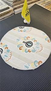 فرش ماشینی گرد 1متری مهیار دلیجان،1404