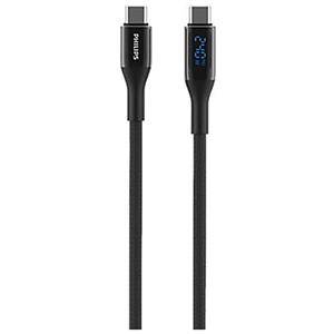 کابل تایپ سی 240 وات فیلیپس philips مدل DLC4582C طول 1.25 متر