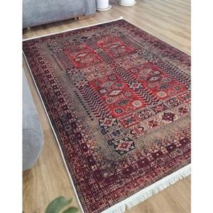 فرشینه چاپی هازان ترک طرح سنتی لاکی(پس کرایه)