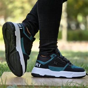 فروش جدید کفش اسپرت مردانه پسرانه مدل  Amiri (امیری) بی نقص و ترند رنگ مشکی سبز با ارسال رایگان