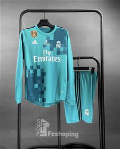 کیت رئال مادرید ۲۰۱۷ کلاسیک آستین بلند اسپشیال با شورت