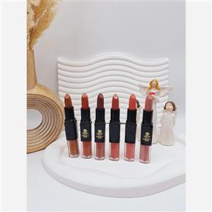 پک 6 تایی رژ جامد و مایع دو سر