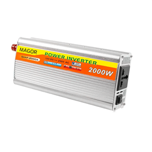 مبدل برق خودرو 2000 وات 12 ولت Magor مدل SAAF-2000A