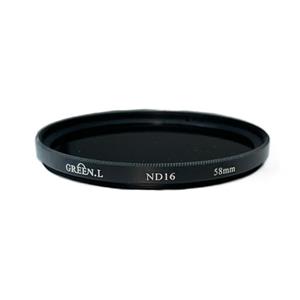 فیلتر لنز عکاسی ان دی گرینل GREEN-L ND16 58mm Filter