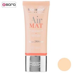 کرم پودر سری Air Mat مدل Vanilla 02 حجم 30 میلی لیتر بورژ‌وآ 