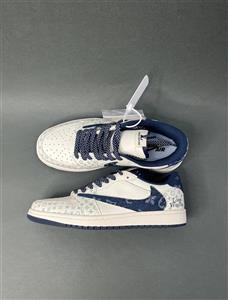نایک ایرجردن وان لو لویی ویتون Jordan 1 Low x Louis Vuitton