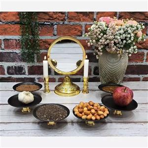 هفت سین | هفت‌سین پایه فلز باکارات کد 312