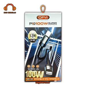 کابل USB-C مدل OFYI CA-11CC طول 1.2 متر