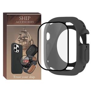 کاور شیپ مدل Jelly Shield SH مناسب برای ساعت هوشمند هاینو تکو T800 Ultra / T900 Ultra / T1000 Ultra/ HK8 pro max / HK9 ultra 2 به همراه محافظ صفحه نمایش