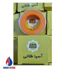 نوار تفلون آسیا طلائی کد 0127 بسته 12 عددی NGC