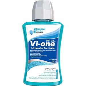 دهانشویه کامل آبی وی وان