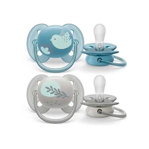 پستانک ارتودنسی 18-6 ماه فیلیپس اونت Philips Avent بسته دو عددی SCF09115