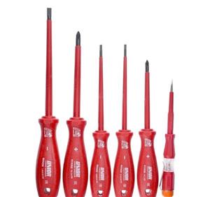 ست پیچ گوشتی عایق برق فشار قوی یونیور 6 عددی مدل 603CS6ATVD