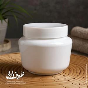 قوطی کرم درب پیچ 300 گرمی - مشکی / 100 عددی