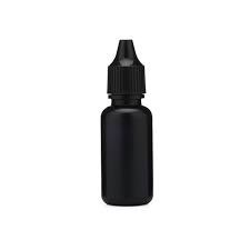 بطری قطره چکان پلاستیکی 30 سی سی - مشکی / 200 عددی