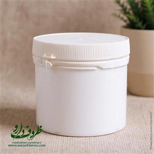 قوطی پلمپ دار 71×75 - سفید / 200 عددی