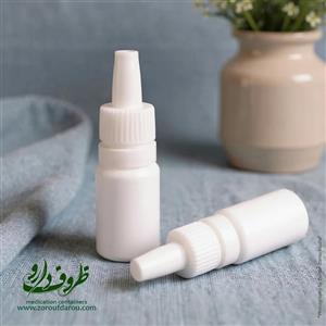 بطری قطره چکان پلاستیکی 10 سی سی - سفید / تک فروشی