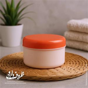 قوطی کرم درب پیچ 100 گرمی تخت - تک فروشی
