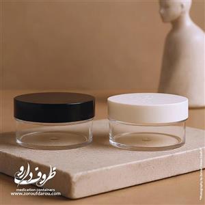 قوطی کرم کریستال 20 گرمی ایستاده - 100 عددی / سفید