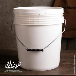 سطل پلمپ دار پلاستیکی 20 لیتری - 10 عددی