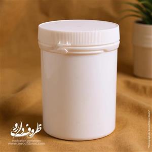 قوطی پلمپ دار 106×75 - سفید / تک فروشی