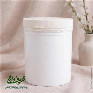 قوطی پلمپ دار 140×109 - سفید / 60 عددی