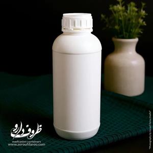 بطری سمی یک لیتری - سفید / 100 عددی