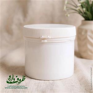 قوطی پلمپ دار 100×109 - سفید / 80 عددی