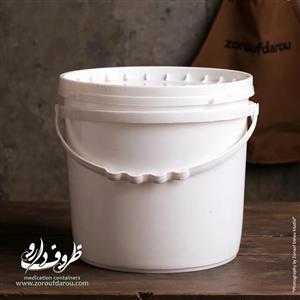 سطل پلمپ دار پلاستیکی 8 لیتری - 10 عددی