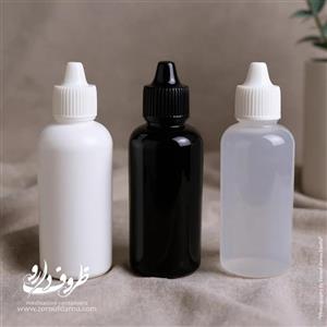 بطری قطره چکان پلاستیکی 70 سی سی - مشکی / تک فروشی