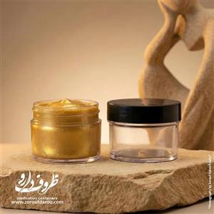 قوطی کرم کریستال 30 گرمی ایستاده - سفید / 100 عددی