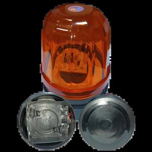 چراغ چشمک زن آهنربایی باطری خور زرد 