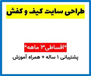 طراحی سایت کیف و کفش