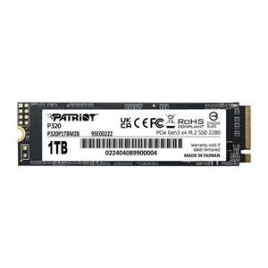 اس اس دی P320 PCIe Gen3 x4 اینترنال ۱ ترابایت پاتریوت M.2 Nvme